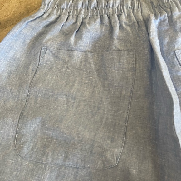 NWT Saks Fifth Avenue linen blend shorts - Picture 4 of 5